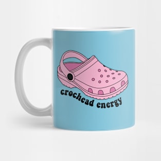 Crochead Energy Funny Croc Pun Mug